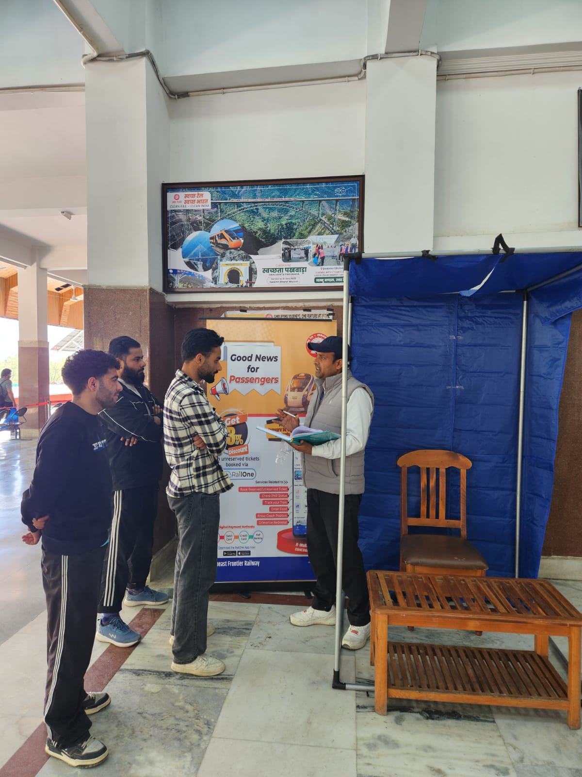 Railways launch ‘RailOne’ awareness drive across Jammu Division